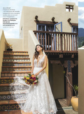 As featured in Bride and Groom magazine